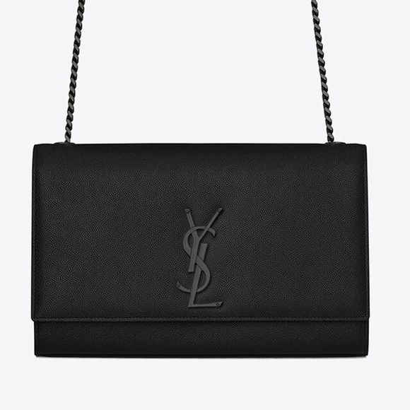 Saint Laurent Kate Medium Black Chain Crossbody - Picture 1 of 13